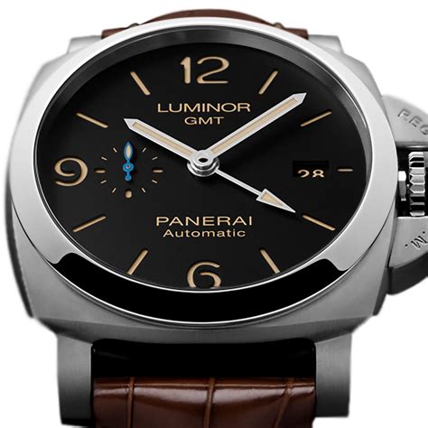 panerai gmt 40mm luminor|luminor gmt panerai automatic price.